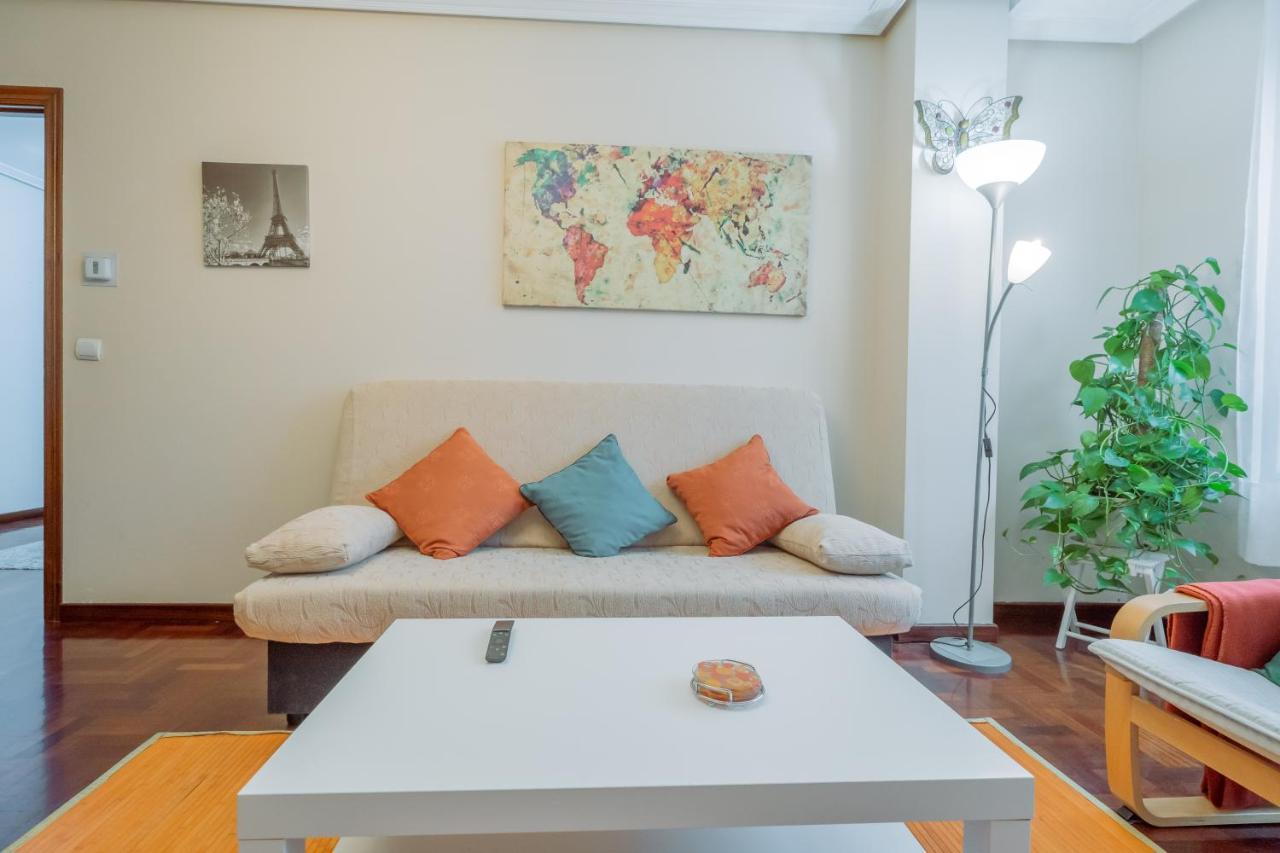 Luminoso Y Acogedor Apartamento Gijón Exterior foto