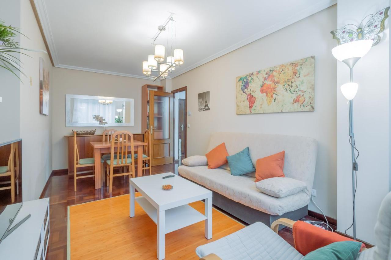 Luminoso Y Acogedor Apartamento Gijón Exterior foto